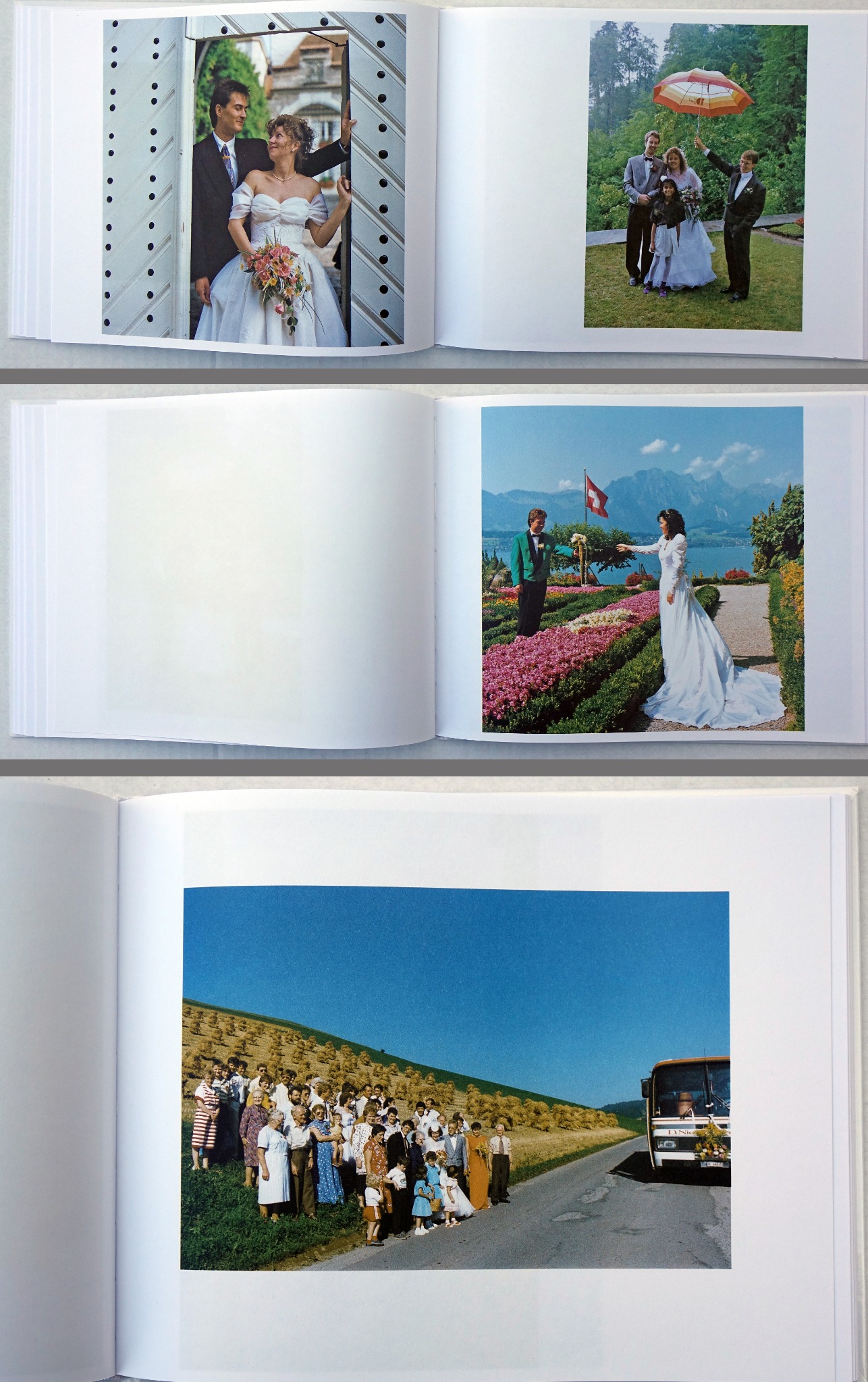 Innenseiten des Buches Hochzeit
